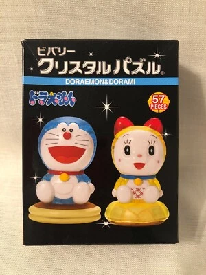 Rompecabezas de cristal Beverly 3D Doraemon & Dorami 57 piezas importación de Japón Foto 1 de 4