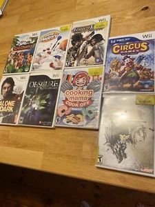 Nintendo Wii Game Lot Of 8 Popular Great Collectible Fun Zelda Vintage Clean Out - Picture 1 of 13