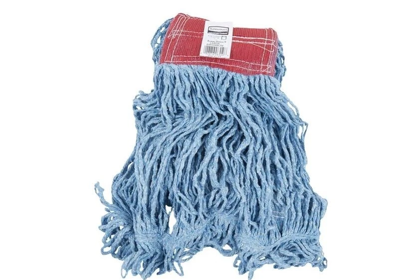 Rubbermaid Fgd21306bl00 Blend MOP Wet Large Blue 4 Ply