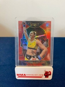 2023 Panini Select UFC Norma Dumont RC Concourse Red Prizm /175 #41