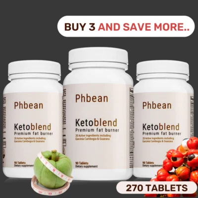 Píldoras de dieta ceto (paquete de 3) quemador de grasa para pérdida de peso, supresor del apetito (270 píldoras) Foto 1 de 4