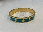 Johnny Was Garden Hinged Bracelet One Size  MSRP $175.00 Blue NEW