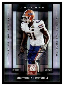 Donruss Elite Football #182 Derrick Harvey 2008 automático Fra38 - Imagen 1 de 2