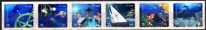Portugal 1998 Expo '98, Oceans, Strip of 6 Self Adhesives, Fish, Boat, UNM / MNH - Picture 1 of 1