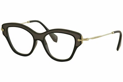 Miu Miu Eyeglasses MU07OV MU/07/OV VIE/1O1 Black/Gold Optical Frame 52mm - Image 1 of 4