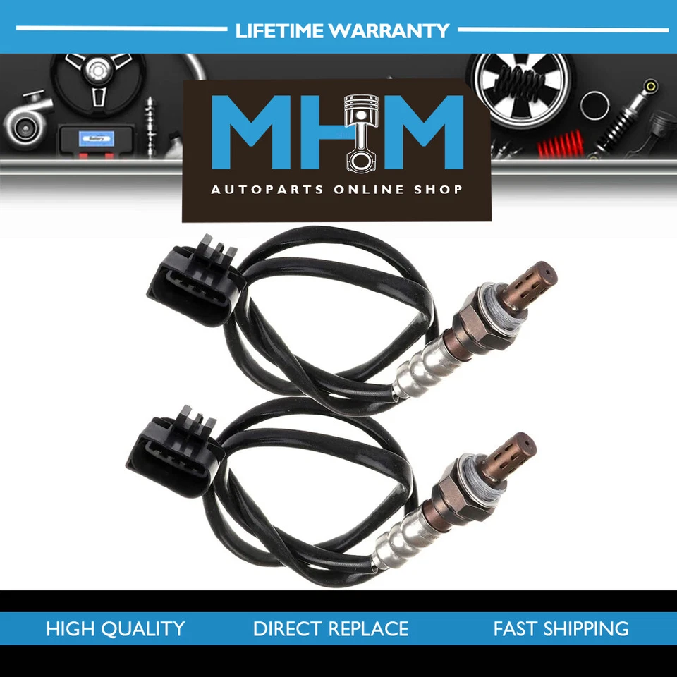 Qty2 For Mini Cooper 1.6L 2002-2008 Upstream & Downstream O2 Oxygen 02 Sensor - Изображение 1 из 1