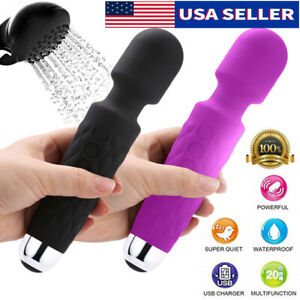 10 Speed Vibrater Massager Wand Personal Hand Held Powerful Waterproof for Women
