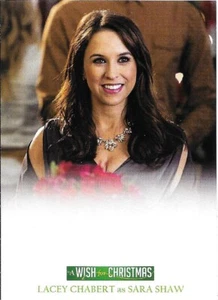 Lacey Chabert A Wish for Christmas Sara Shaw 3 unsigned Custom Cards - Picture 1 of 4