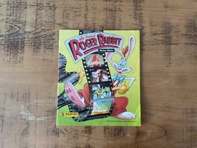 Who Framed Roger Rabbit Panini Sticker Album 1988 - Incomplete - Good Condition - Image 1 of 4