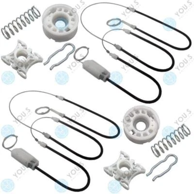For BMW Z4 Cabrio E85 Window Regulator Repair Kit Cable - Front Left + Right - Image 1 of 3