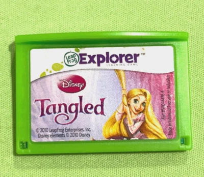 Leapfrog Leapster Explorer  Tangled Game Cartridge  Leap Pad,2,3,GS,XDi Ultra - Image 1 of 3