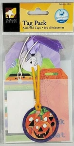 Spooky Town Halloween Tag Pack Assorted RARE ATD 2006 6pcs - Picture 1 of 1