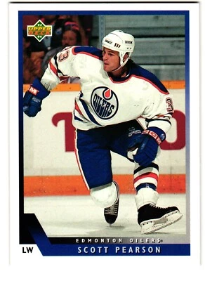 1993-94 Upper Deck #389 Scott Pearson Edmonton Oilers - Image 1 of 2