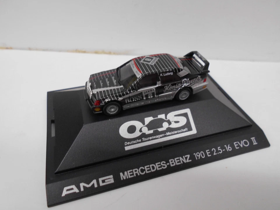HERPA 1/87 - MERCEDES 190 E EVO II SERIE MOTOR SPORT -  HO - 3537 - Immagine 1 di 2