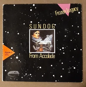 Sundog Frozen Legacy by Accolade/FTL Software for Apple II+,IIe,IIc,IIgs 1984 - Picture 1 of 3