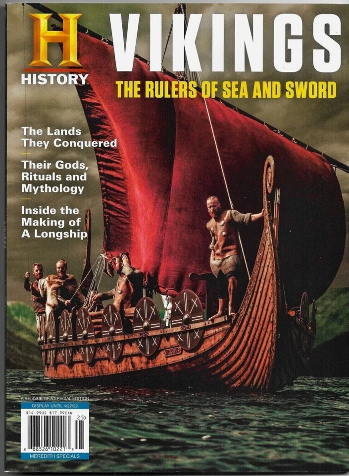 NEW History Vikings The Rulers Of Sea & Sword Gods Rituals Mythology Longship Foto 1 de 1