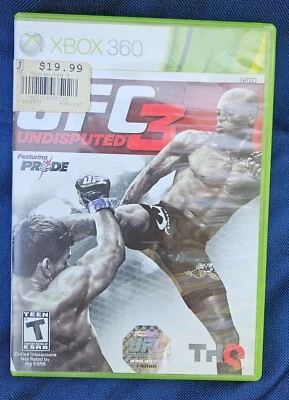 Juego UFC 3 Indiscutible Xbox 360 * Buen Disco Video * Completo  Foto 1 de 4