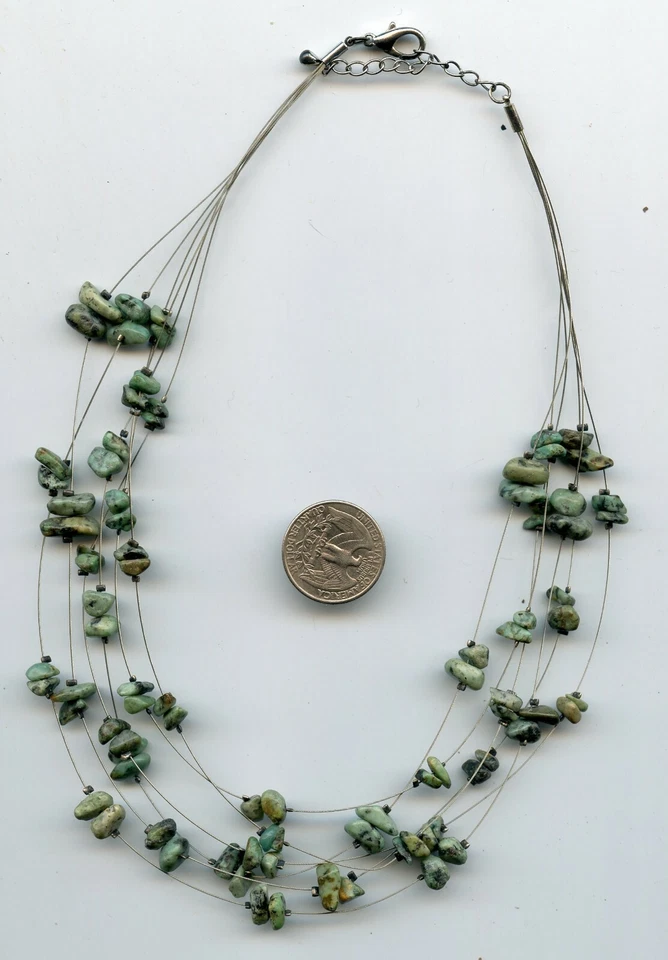 Collar Chuck Turquesa Multi Hilo N902 Foto 1 de 1