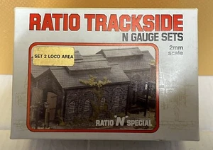 RATIO Trackside N Gauge Set 2 Loco Area. Contents In Sealed Packets BNIB - Picture 1 of 2