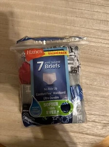 Boys' Hanes tagless briefs underwear, Small 6-8, 6 pack briefs, NEW - Picture 1 of 2
