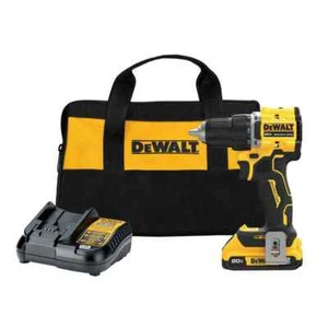 ATOMIC 20-Volt Lithium-Ion Cordless Compact 1/2 in.Drill/Driver Kit with 2.0Ah B - Picture 1 of 8