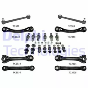 Full Suspension Arm Kit Set Rear Left Right FOR MERCEDES W124 93->95 Delphi - Picture 1 of 1