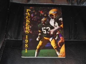 1981 PACKERS NFL FOOTBALL MEDIA GUIDE EX-MINT - Picture 1 of 1