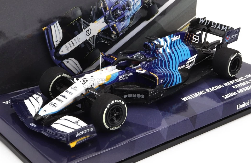 1/43 MINICHAMPS - WILLIAMS - F1  FW43B MERCEDES M12 EQ POWER+ TEAM  447212263 - Immagine 1 di 1