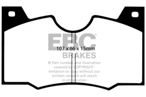 EBC Greenstuff Front Brake Pads for Lancia Fulvia 1.3 (70 > 76) - Picture 1 of 1