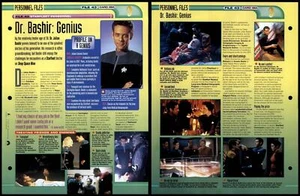 Dr. Bashir: Genius - Starfleet Personnel - Star Trek Fact File Page - Picture 1 of 1