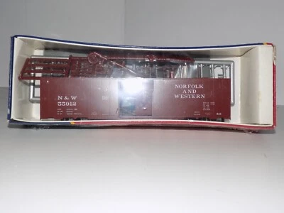 HO Branchline Blueprint Kit 50' Double Door Box Car N & W 55912 - Image 1 of 3