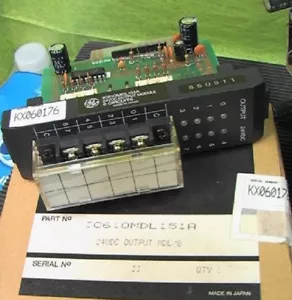 GEFanuc PLC Output Module 24 VDC 8 Circuits IC610MDL151 - Picture 1 of 1