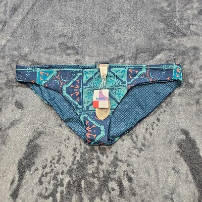 Prana Breya Bikini Bottoms Womens XL Reversible Cheeky hipster tropical NWT - Image 1 of 4