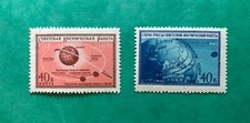 USSR RUSSIA STAMP 1959 Zagorsky#2216/17 MNH OG.Moon rocket. #OF936