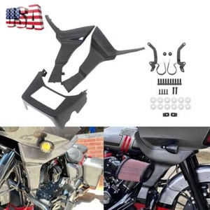 Unpainted Front Fairing Spoiler Cover For Harley Touring Road Glide FLTRX 17-23 - Picture 1 of 15