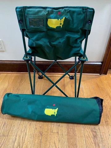 Masters Golf Tournament Folding Chair with Bag Cover