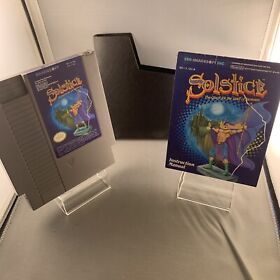 NES Solstice: The Quest for the Staff of Demnos con Manual y Manga Nintendo