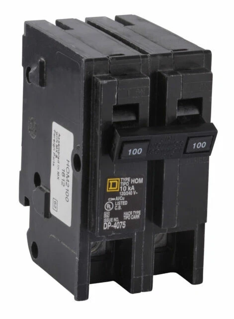 Square D HOM2100 100 A Miniature Circuit Breaker