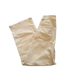 NWT Petal and Pup Light Tan Jeans Wide Leg Stretchy Size XS - Picture 1 of 7