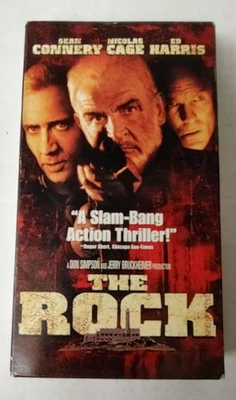The Rock (VHS 1996) Nicholas Cage -  sean connery - Imagem 1 de 2