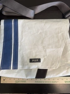 Handcrafted People for Urban Progress Messenger Bag Made From Hoosier Dome Roof - Picture 1 of 5