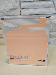 Vintage Salton 1987 “Big Chill” Non Electric Ice Cream Maker Model ICM-1 - Picture 1 of 7