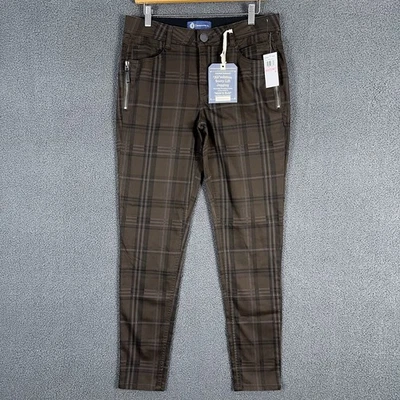 Женские джинсы Democracy Ab-solution Booty Lift Jegging размер 10 коричневые средняя посадка - Изображение 1 из 4