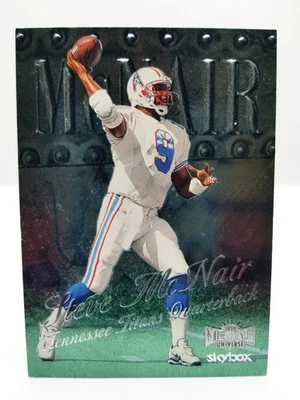 1999 Skybox Metal Universe Steve McNair #107 Tennessee Titans - Image 1 of 3