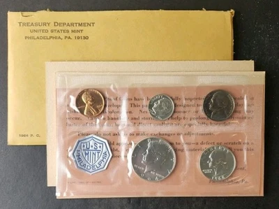 1964 United States Mint Proof Set - Image 1 of 3