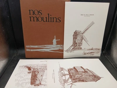 Jean BRUGGEMAN - Nos moulins - 1971 - Suite de 36 planches - Edition originale - Photo 1/4