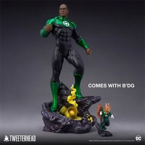 Sideshow Tweeterhead 1/6 Scale Green Lantern John Stewart Exclusive Statue New - Picture 1 of 8