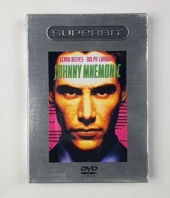 Johnny Mnemonic DVD Superbit Keanu Reeves Dolph Lundgren 2001 New Sealed - Image 1 of 3