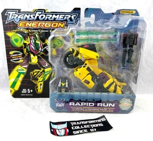 Transformers 2004 Energon Deluxe Class Rapid Run MOSC - Picture 1 of 2