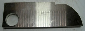 IIW Type 1 Reference Block Steel SN 92-7742 NDT Instruments - Picture 1 of 3